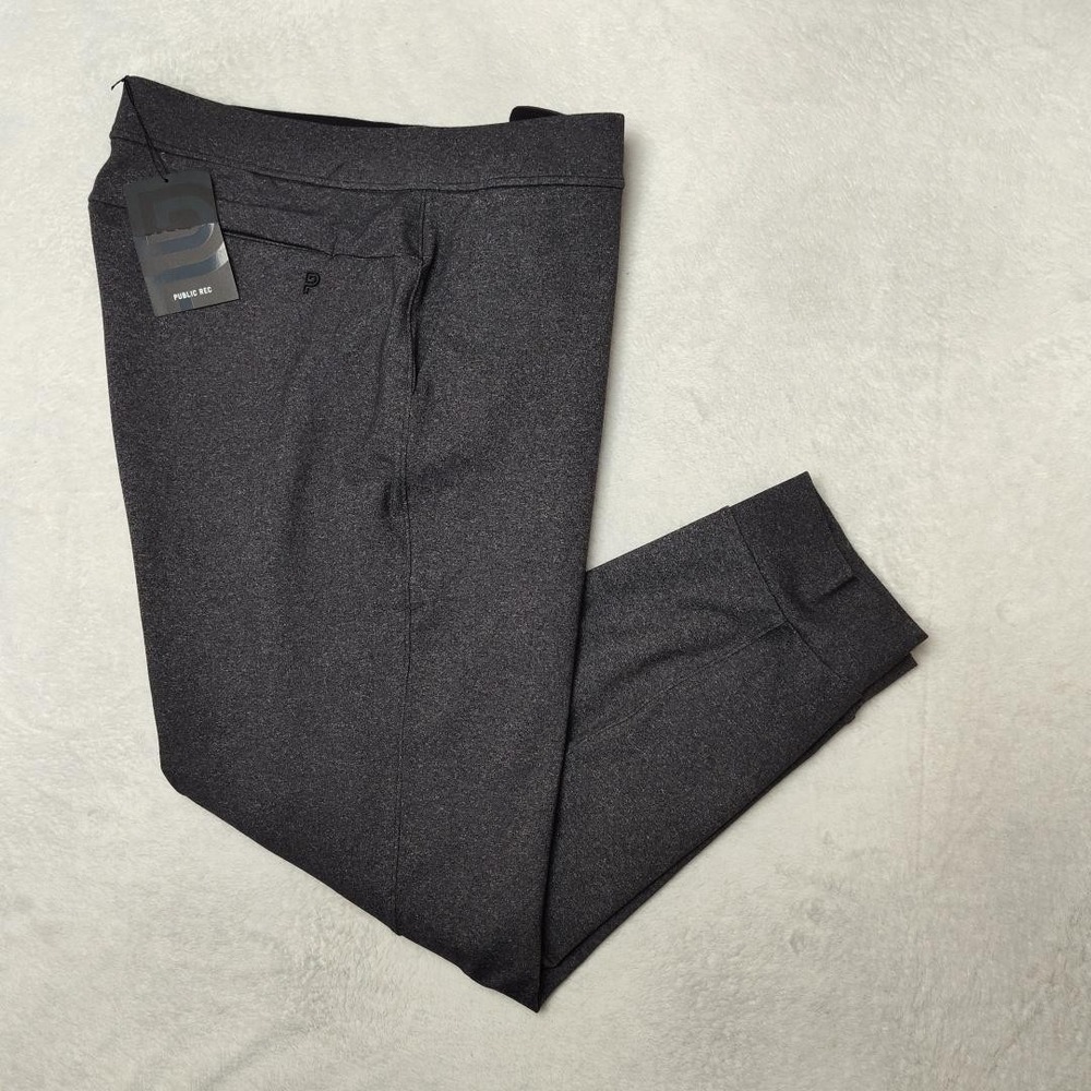 Public Rec Jogger Pants Mens 38x30 Gray All Day Every Day Jersey Tapered Gym